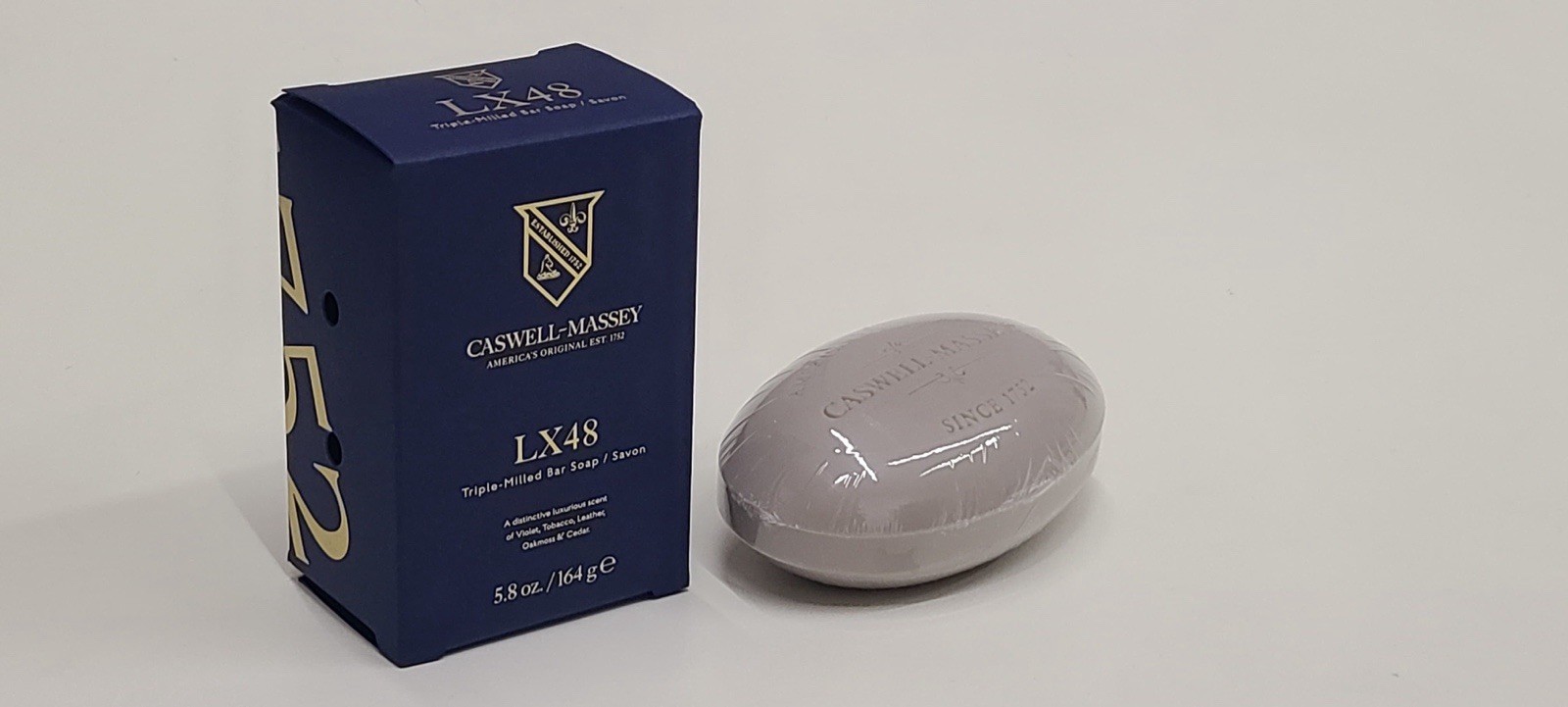 Caswell Massey LX48 Triple Milled Single Bar Soap