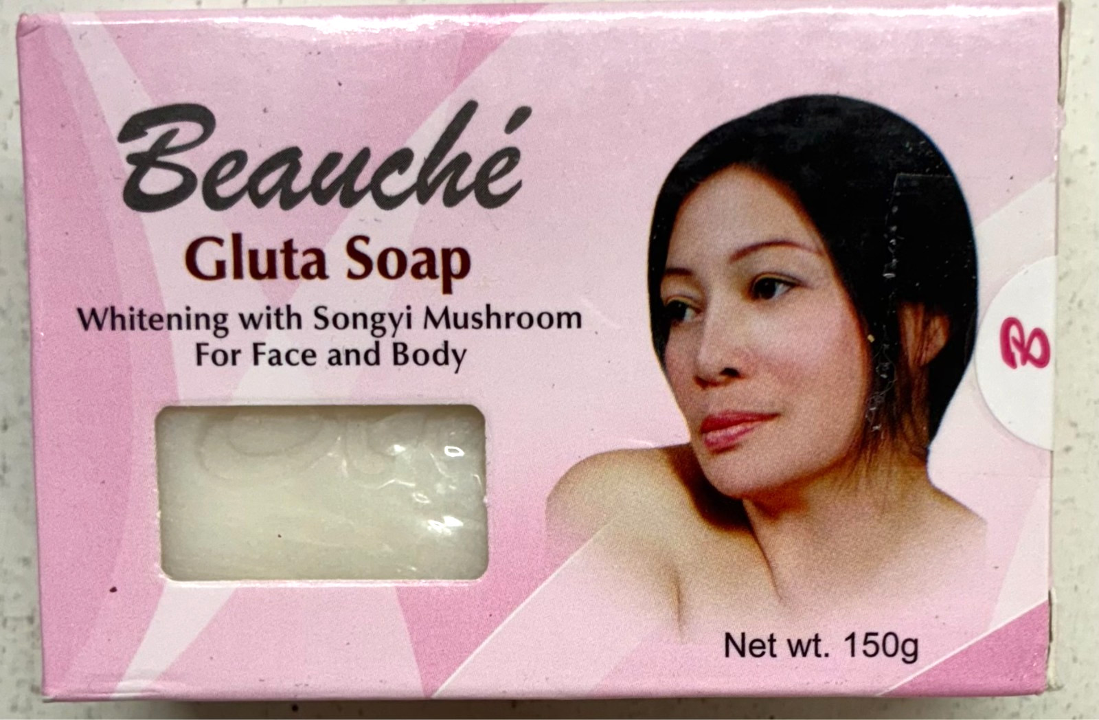 Beauche Gluta Whitening Bar Soap 150g Songyi Mushroom Face/Body New in Box