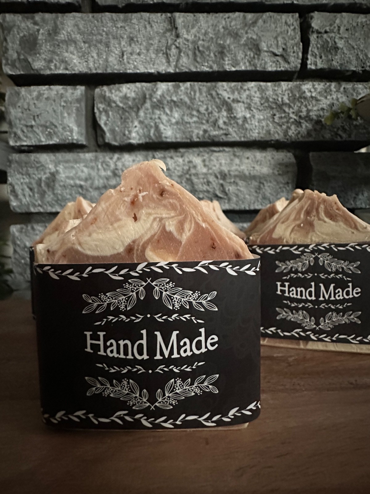 Handmade Strawberry Cream Soap Bar