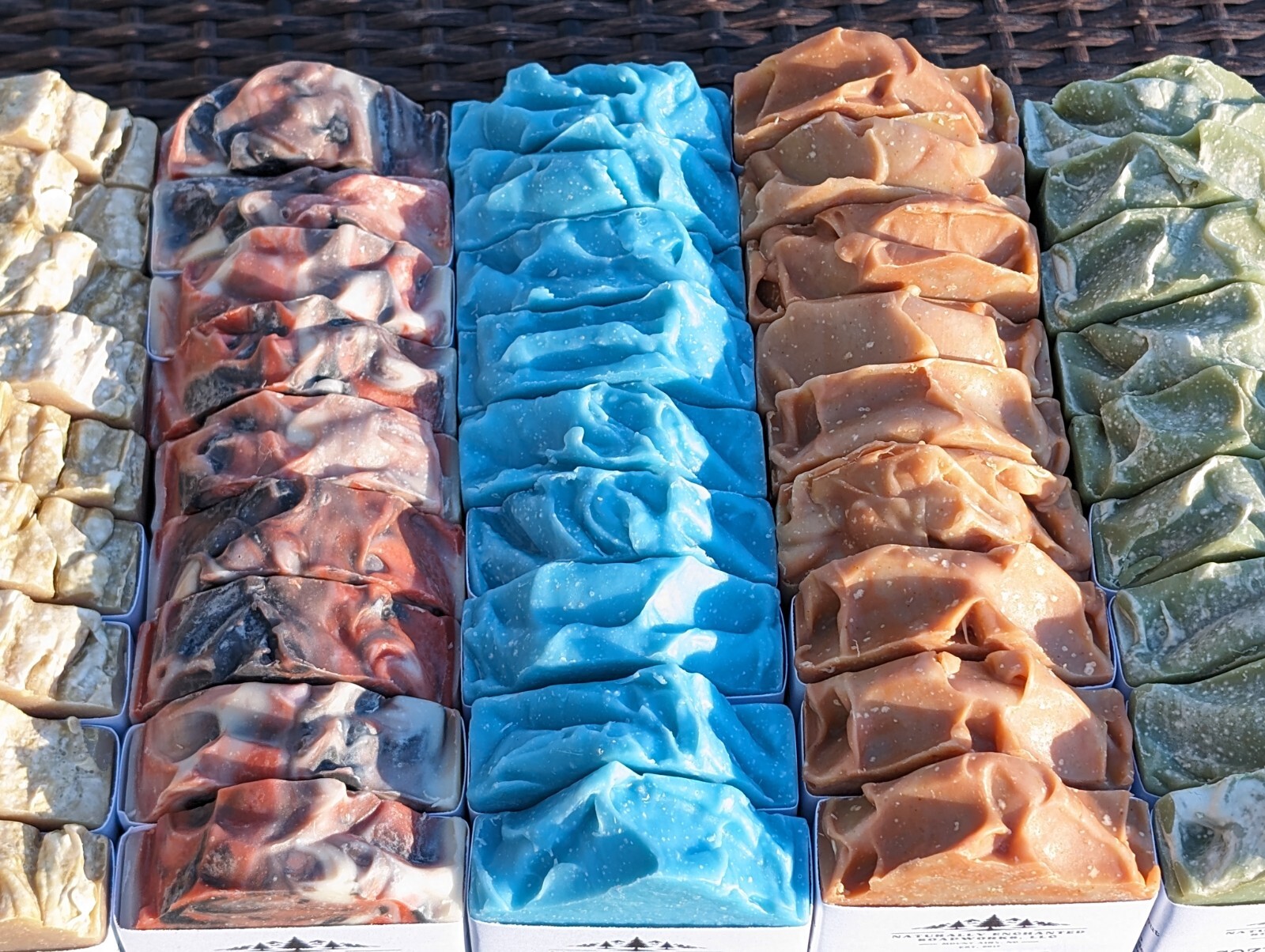 10 natural handmade soap bars on sale soap lot Artisan soap bundle bulk soap bar