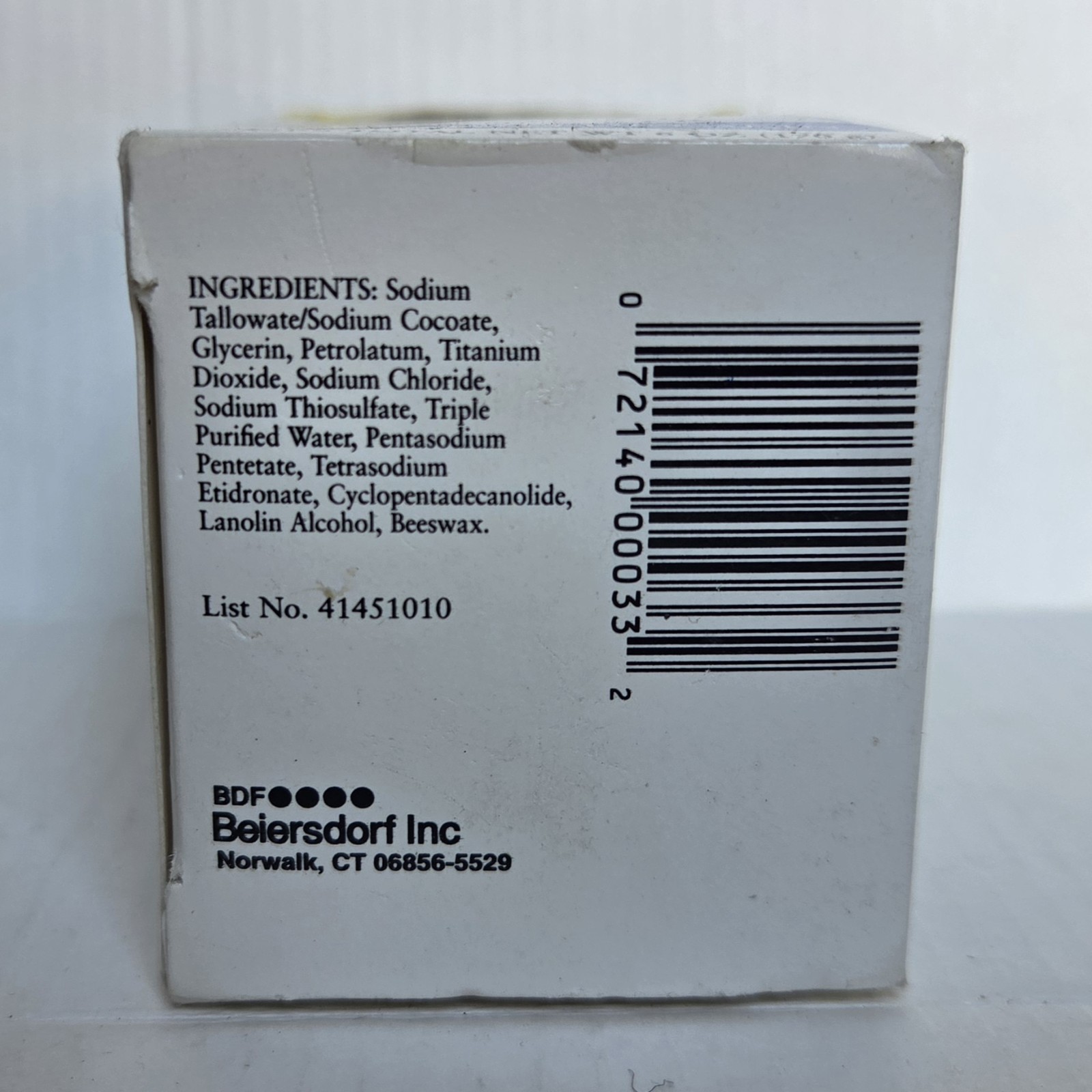 Basis Facial Bar Normal to Dry 2 Bars 6.0 Oz x2 Fragrance & Preservative Free
