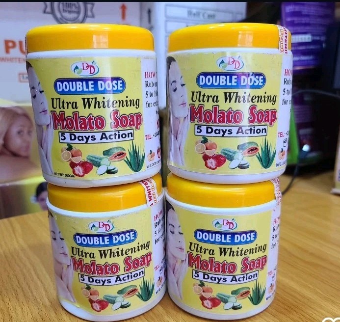Double dose ultra whitening Molato soap (1 Pcs)