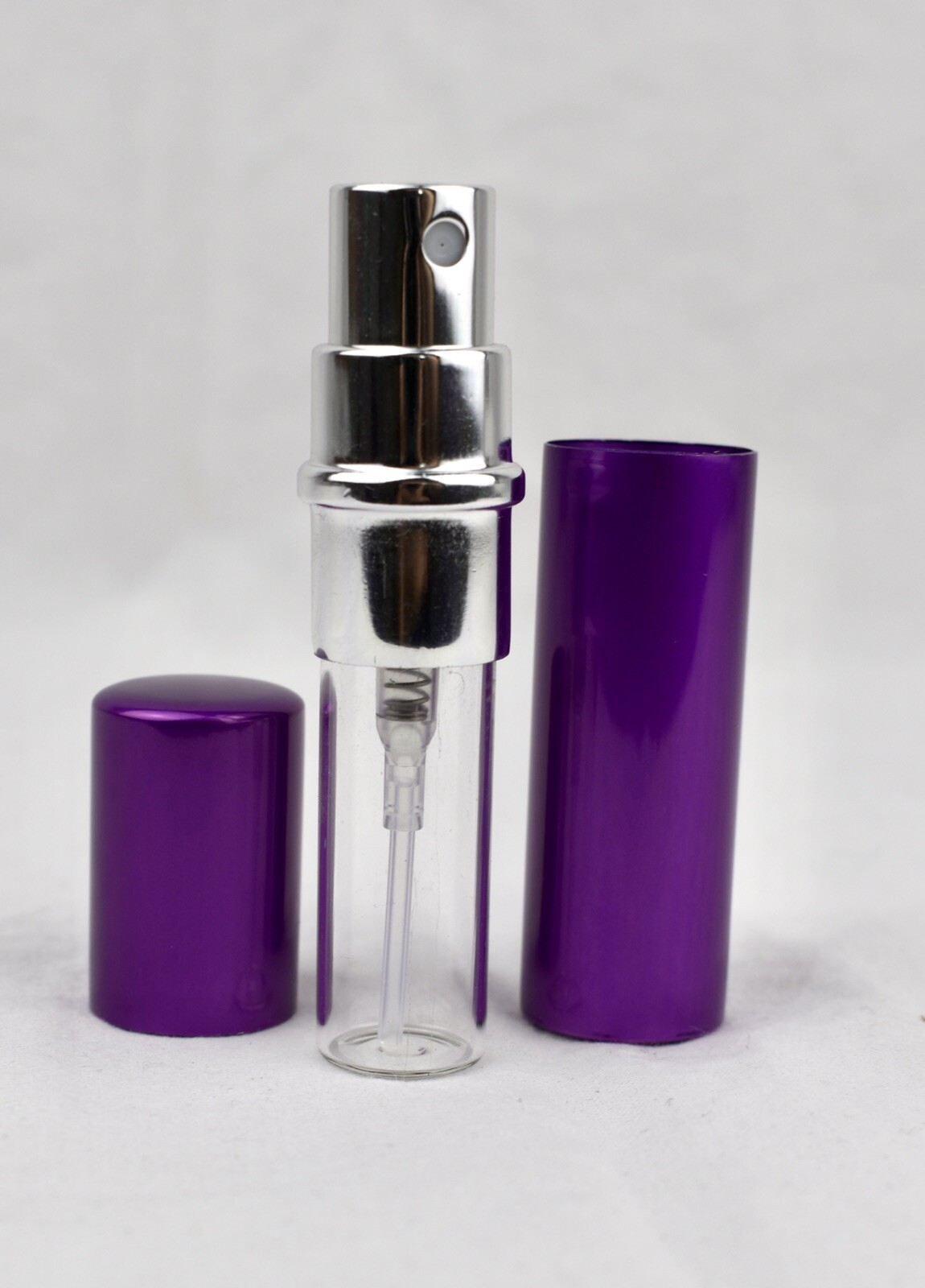 5ml Atomizer Mini Spray Perfume Cologne Bottle Refillable Travel Empty Glass DIY