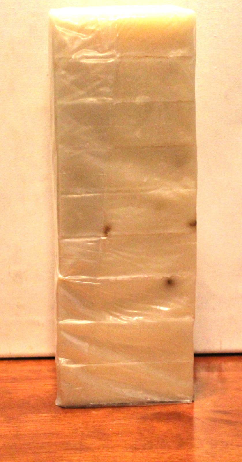 Lavender Patchouli Cold Processed handmade soap loaf, 9 precut bars