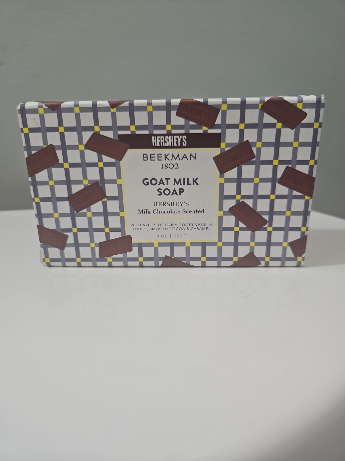 NEW Beekman 1802 Hershey’s Goat Milk Soap Milk Chocolate Scented 9 oz