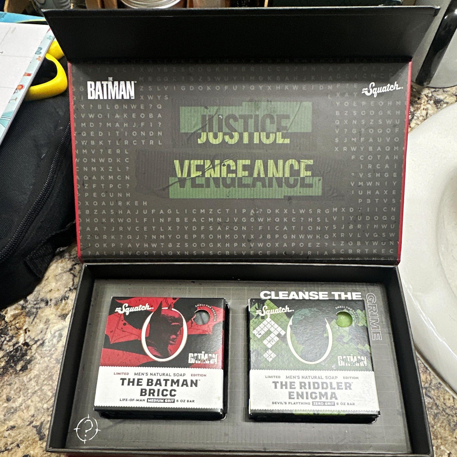 Dr. Squatch The Batman x Dr. Squatch Limited Edition Soap Set Multipack
