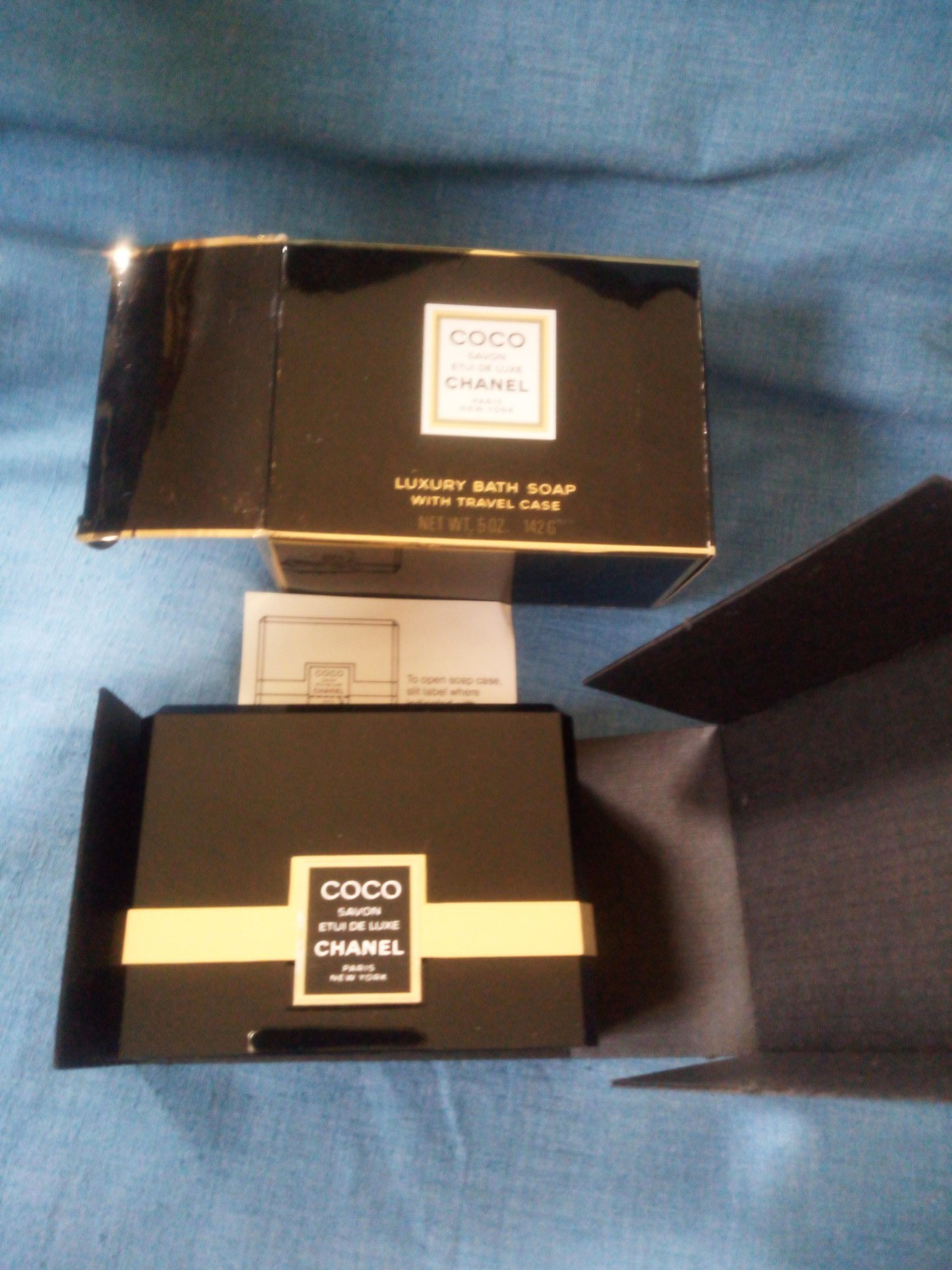 Vintage CHANEL Coco Luxury Bath Soap Savon 5 OZ 142G Unused in Box France READ