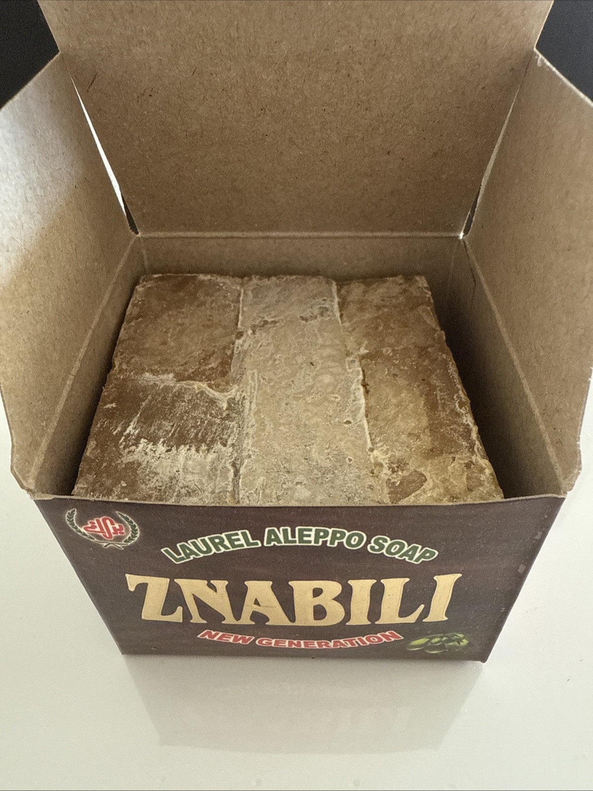 Laurel Soap Bar -Natural Pure Organic Handmade Olive Oil Bar Soap and 30% Laurel