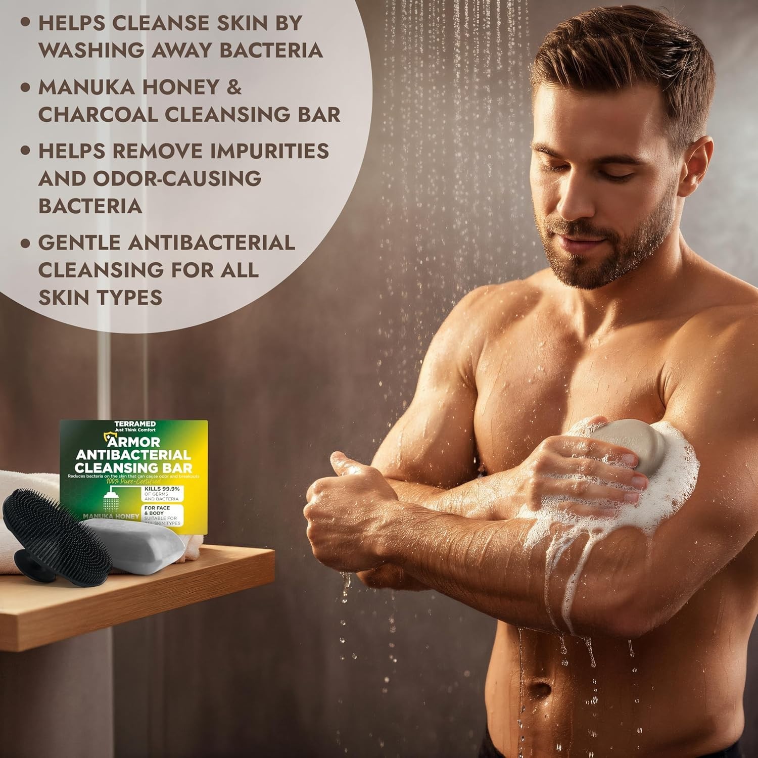 Antibacterial Soap Antibacterial Hand Soap for All Skin Types | Pack of 2