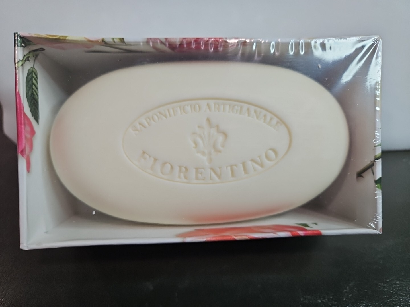 Saponificio Artigianale Fiorentino ROSA Soap, 300g ,10.5 Oz Made In Italy (A)