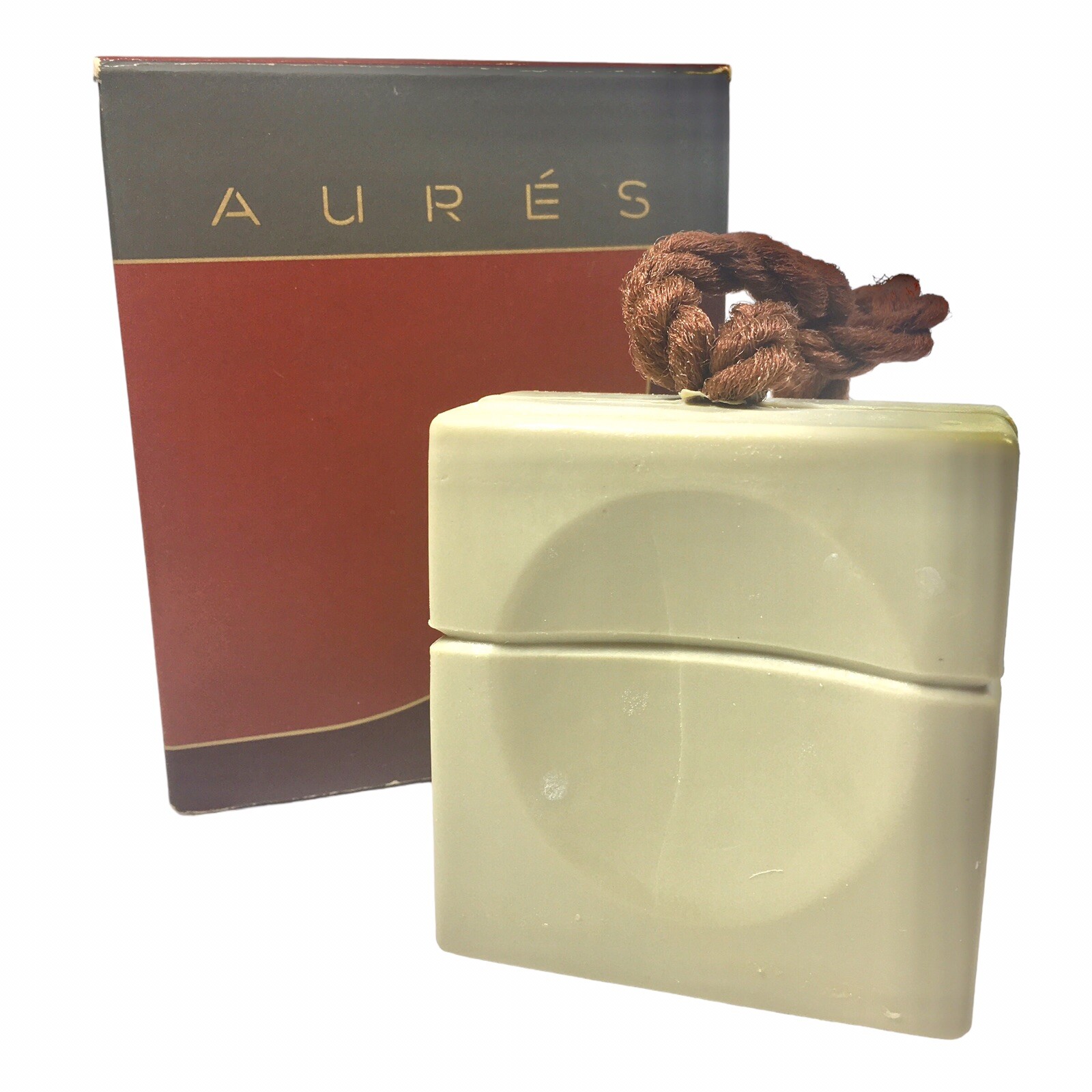 Vintage Avon Aurés Men’s Shower Soap on a Rope 5 oz New in Original Box