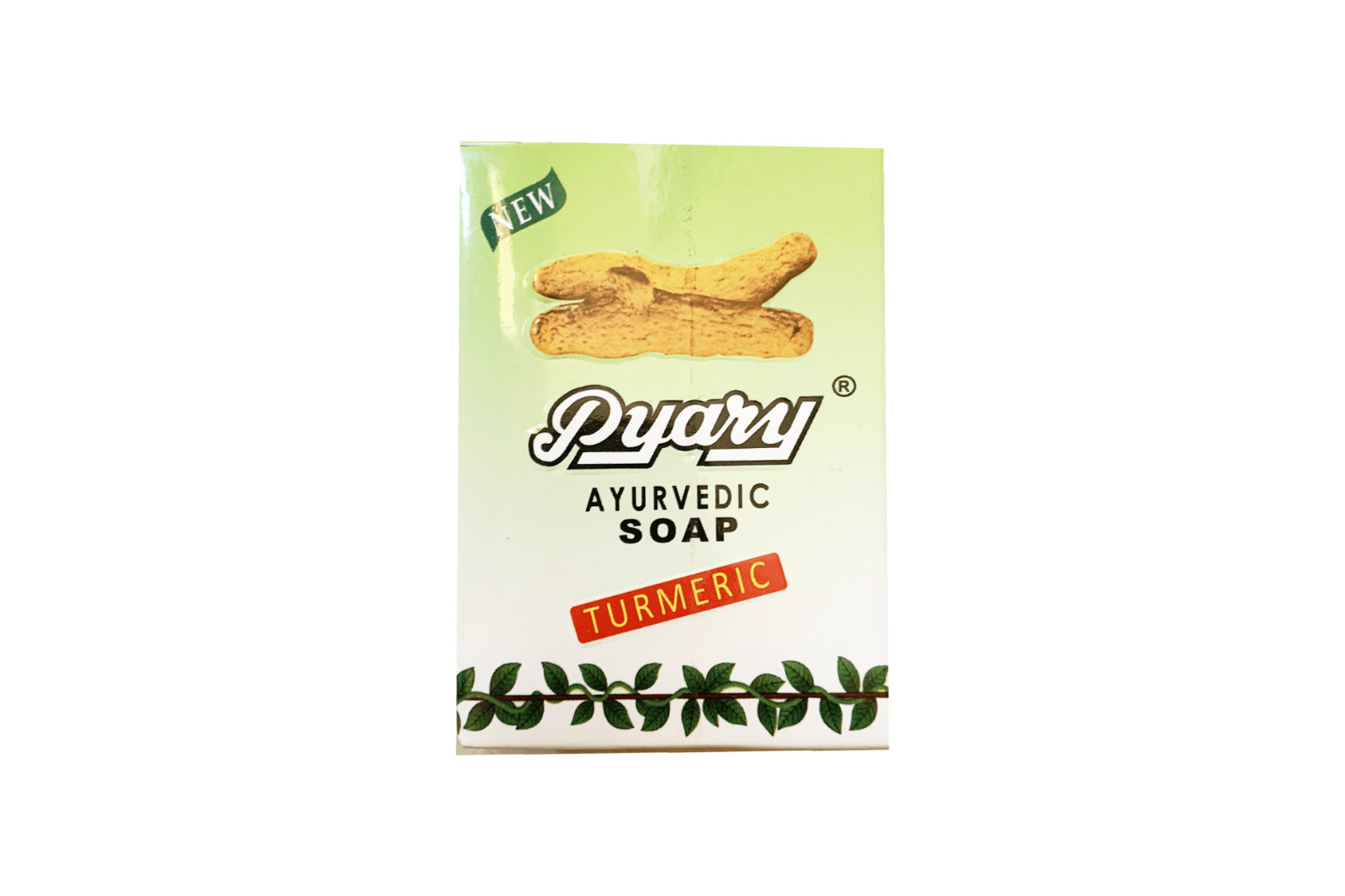 Pyary Ayurvedic Soap Turmeric Natural 100% Vegetable 75g. صابون الكركم
