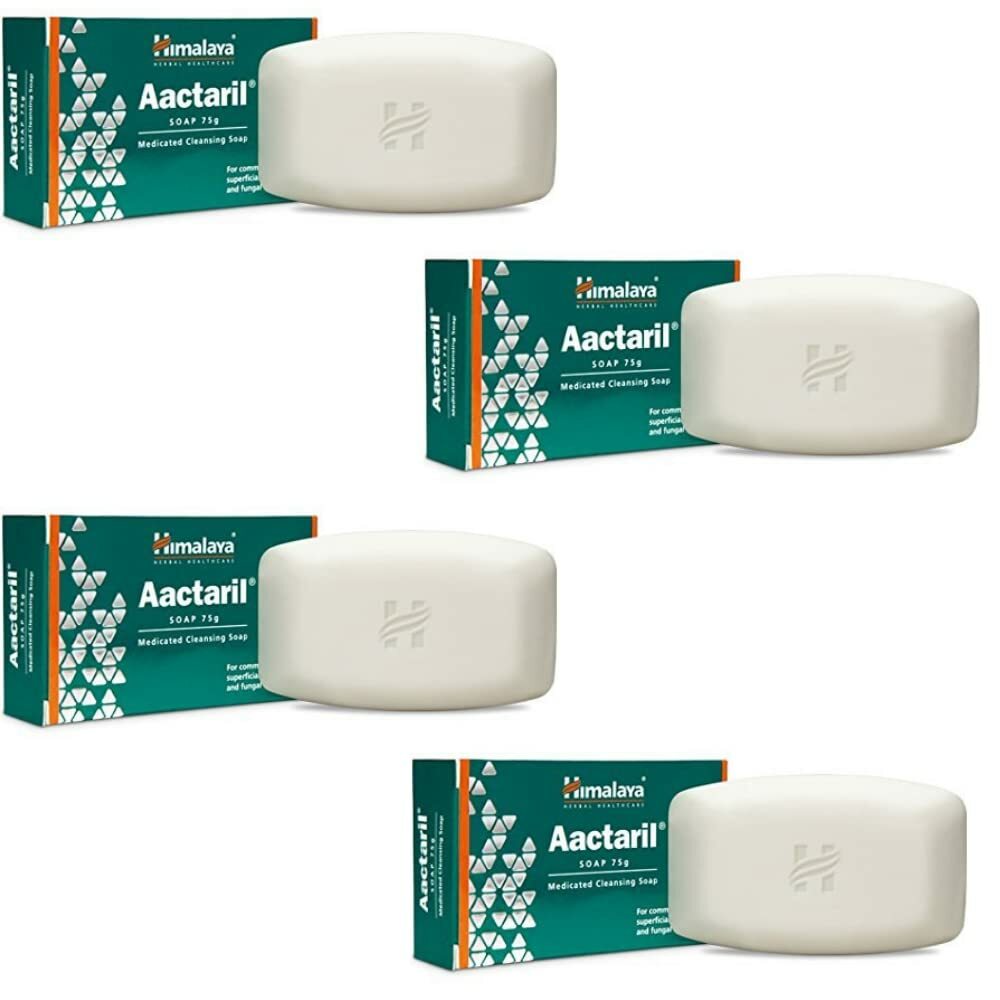 4 X Himalaya Herbals AACTARIL SOAP 75gm FREE SHIP