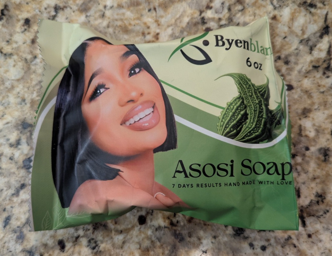 Byenblan Asosi Soap Hand Made 6 oz exp: 11/2027