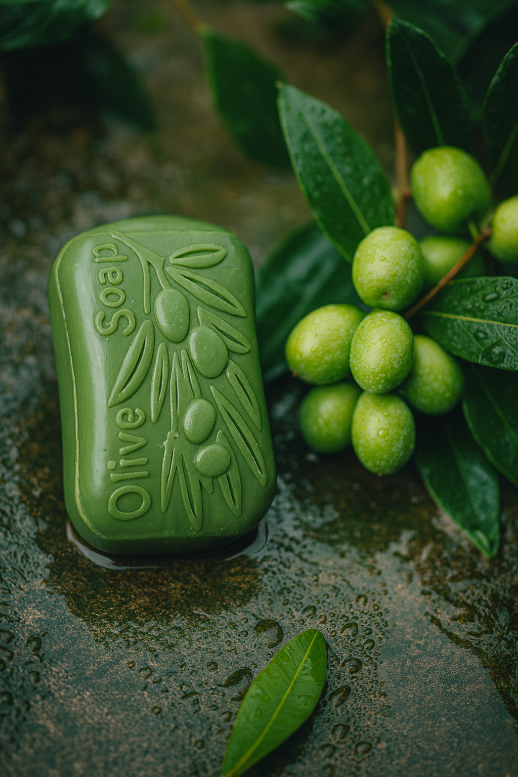 Olive & Laurel Oil Soap 100% Natural Ingredients Authentic Handcrafted 5.5 OZ