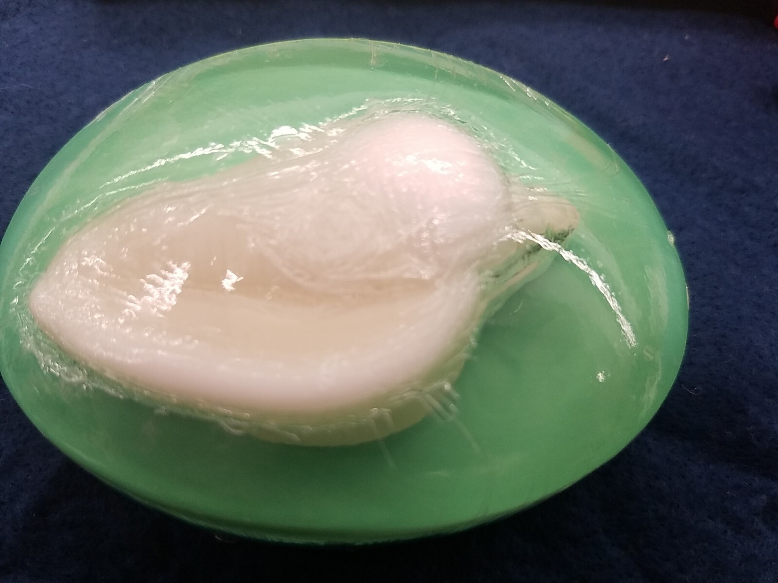 2PC Decorative Dermatologically Tested Taymor Soap Collection Clear Shell Soaps