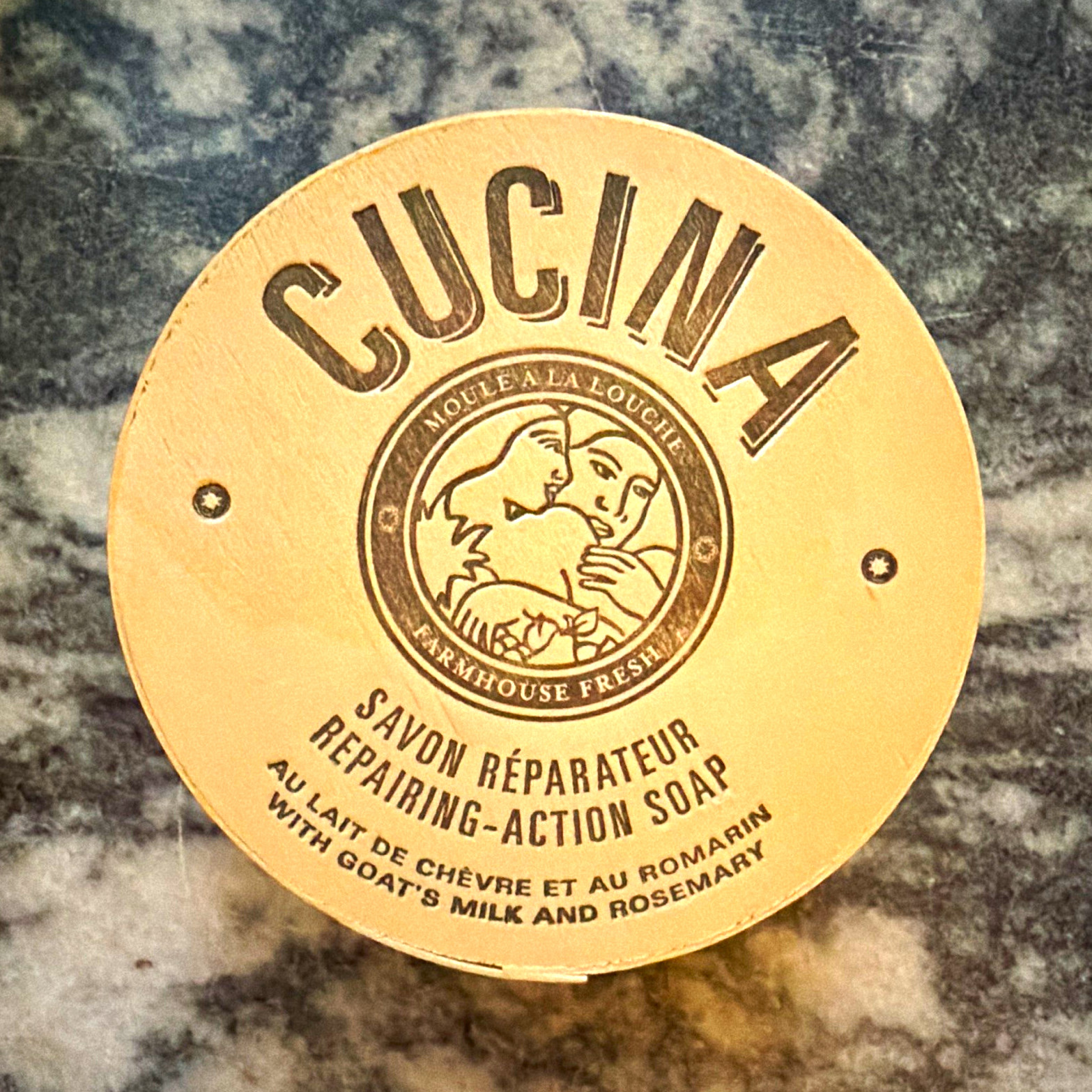 Cucina Fruits & Passion Bar Soap Goat’s Milk & Rosemary 4.9 oz HTF Discontinued