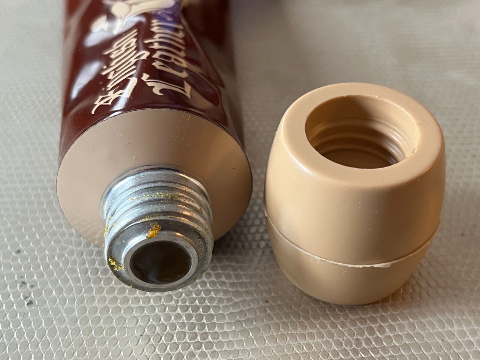 Vintage English Leather Soap on a Rope & Hair Dressing Tube BRAND NEW OLD STOCK