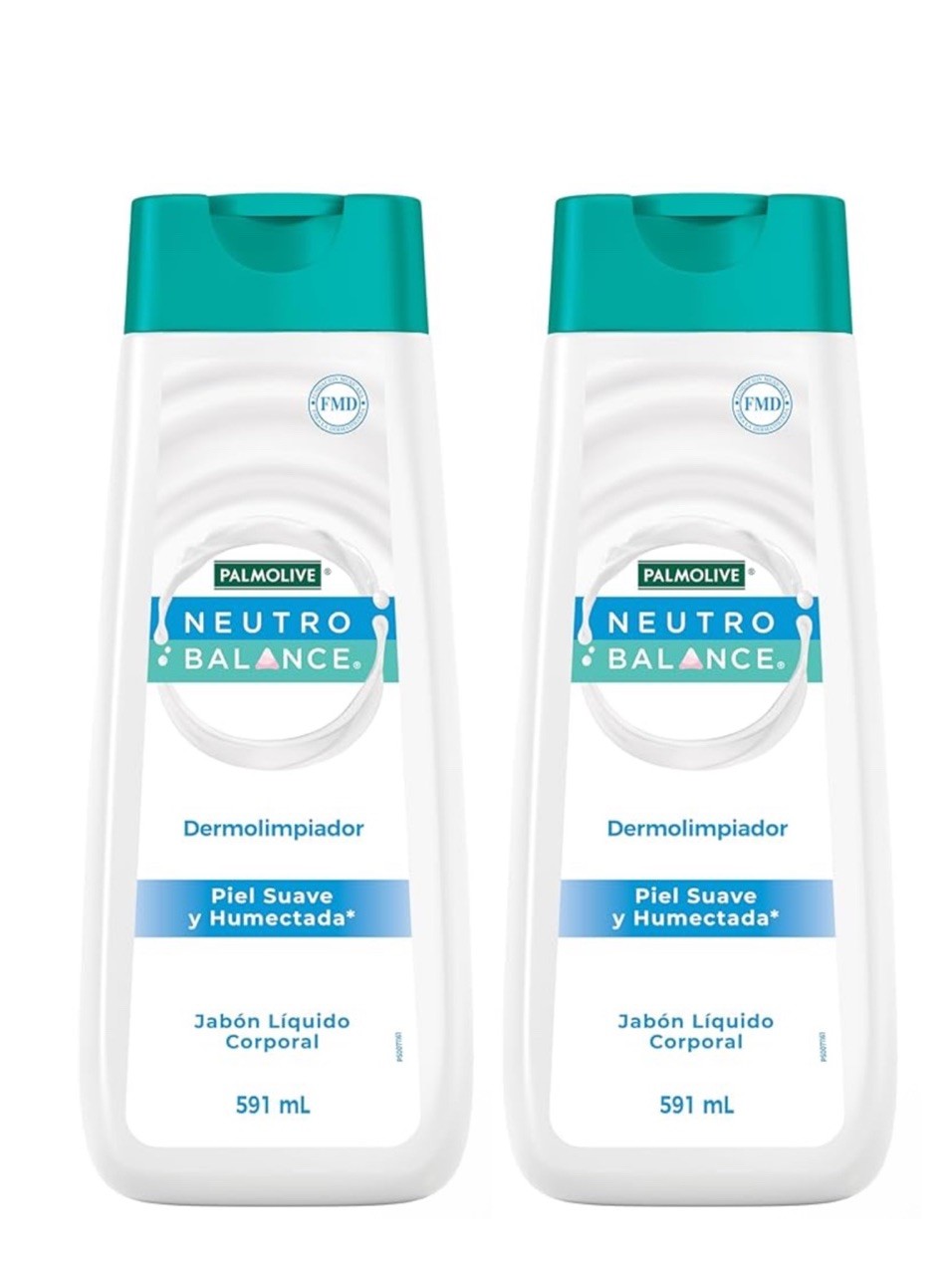 2 PACK PALMOLIVE NEUTRO BALANCE JABON LIQUIDO CORPORAL/BODY WASH 591ml